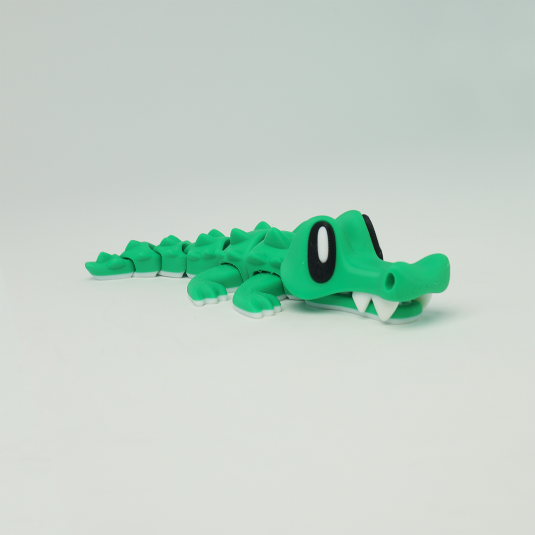 Alligator 3D Printed Fidget Toys - Baby