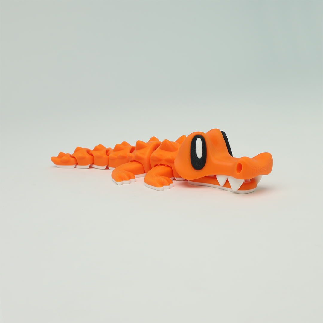 Alligator 3D Printed Fidget Toys - Baby