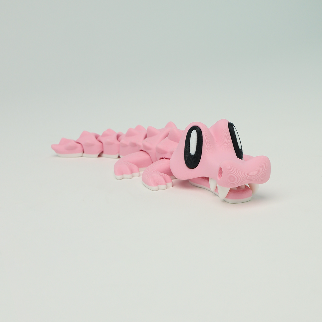 Alligator 3D Printed Fidget Toys - Baby