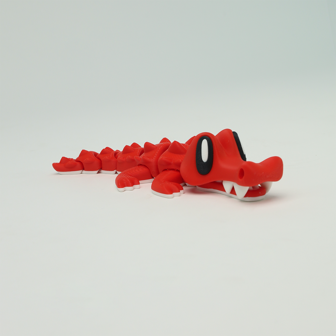 Alligator 3D Printed Fidget Toys - Baby