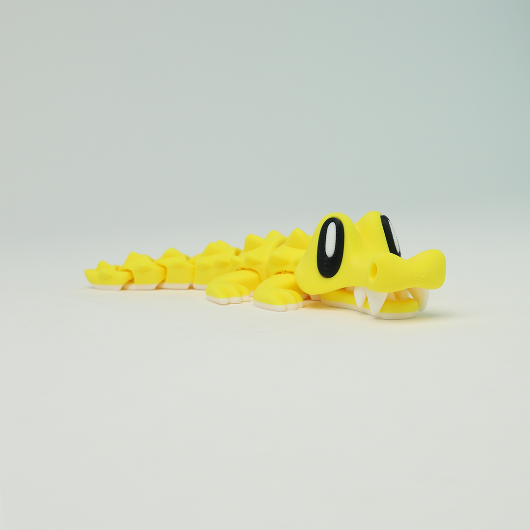 Alligator 3D Printed Fidget Toys - Baby
