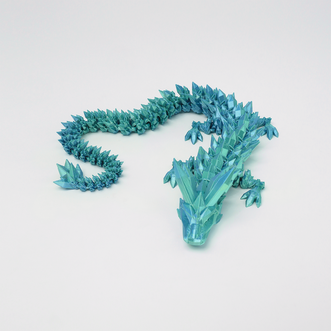 Crystal Dragon 3D Printed Fidget Toys