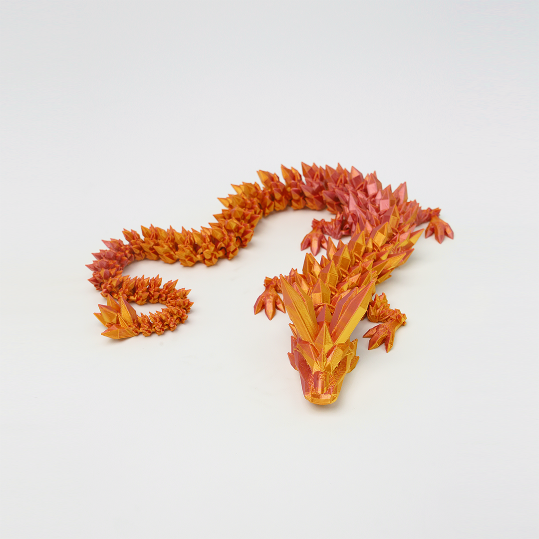 Crystal Dragon 3D Printed Fidget Toys