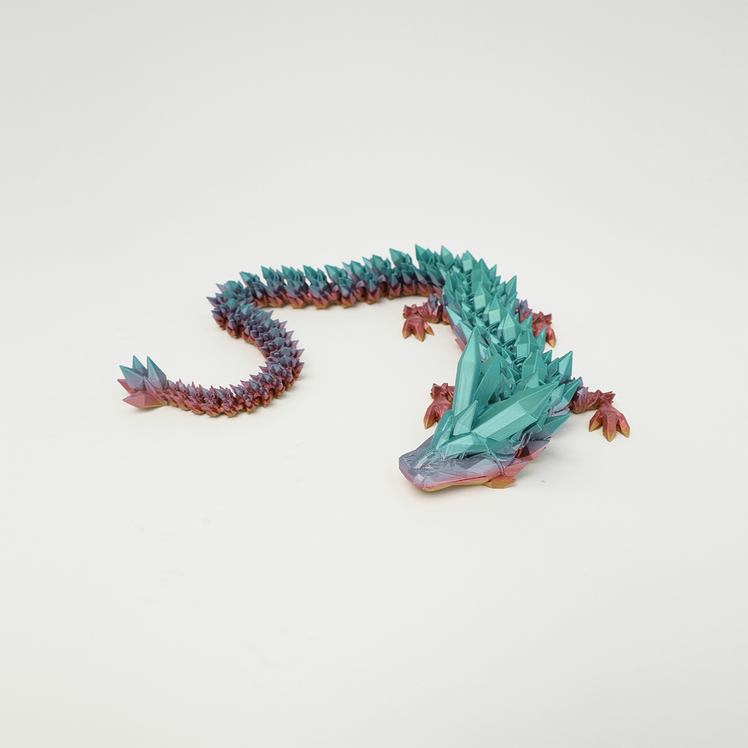 Crystal Dragon 3D Printed Fidget Toys