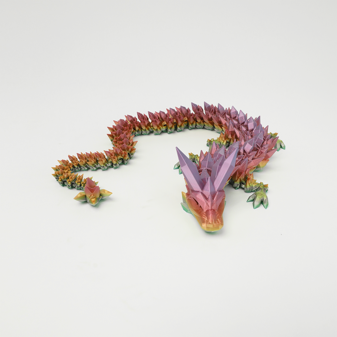 Crystal Dragon 3D Printed Fidget Toys