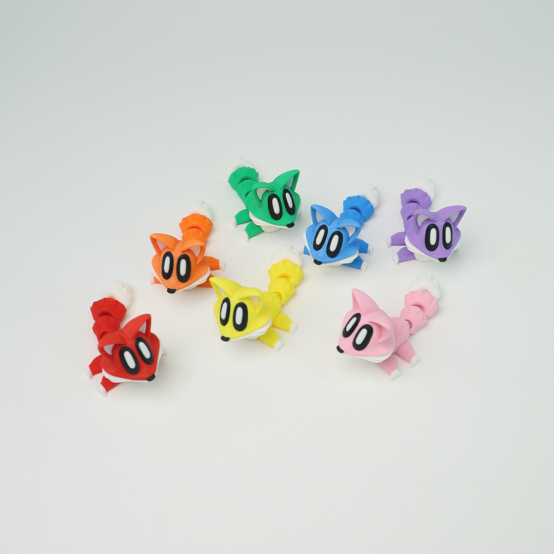 Fox 3D Printed Fidget Toys - Baby