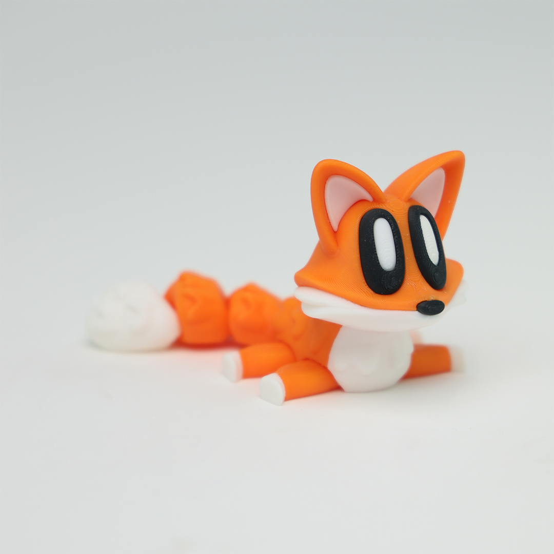 Fox 3D Printed Fidget Toys - Baby