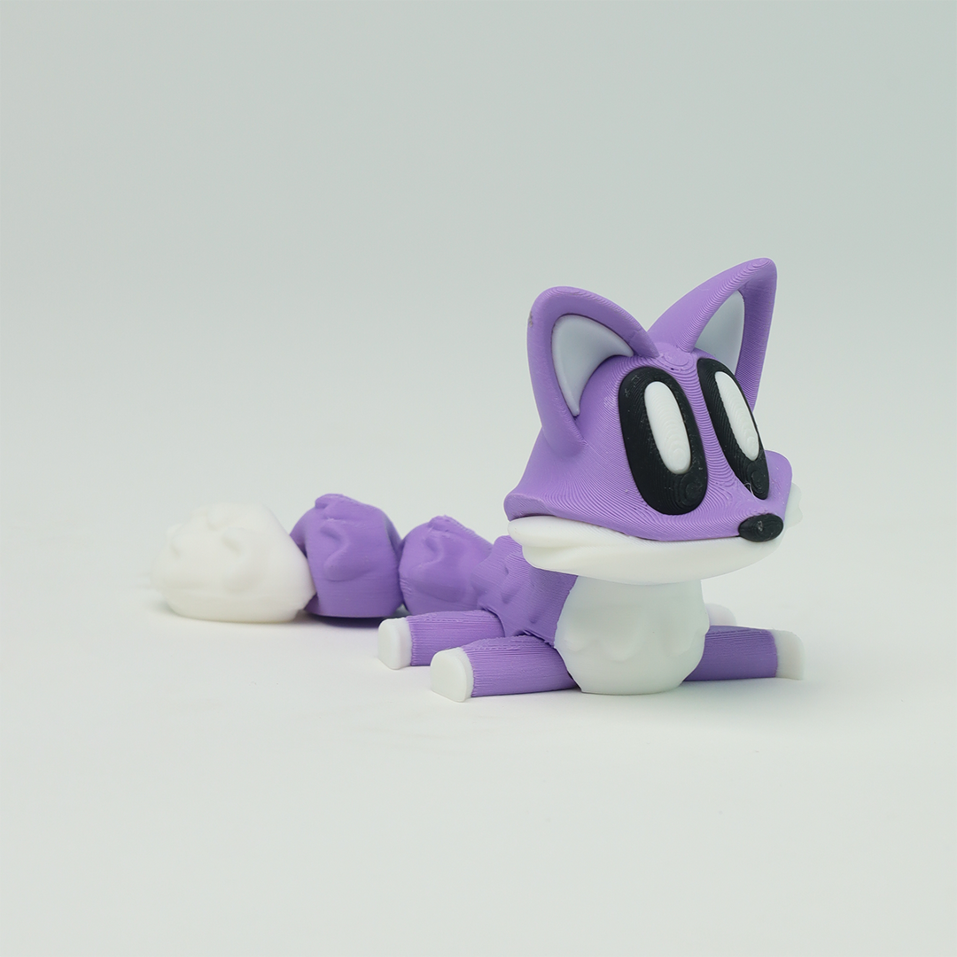 Fox 3D Printed Fidget Toys - Baby
