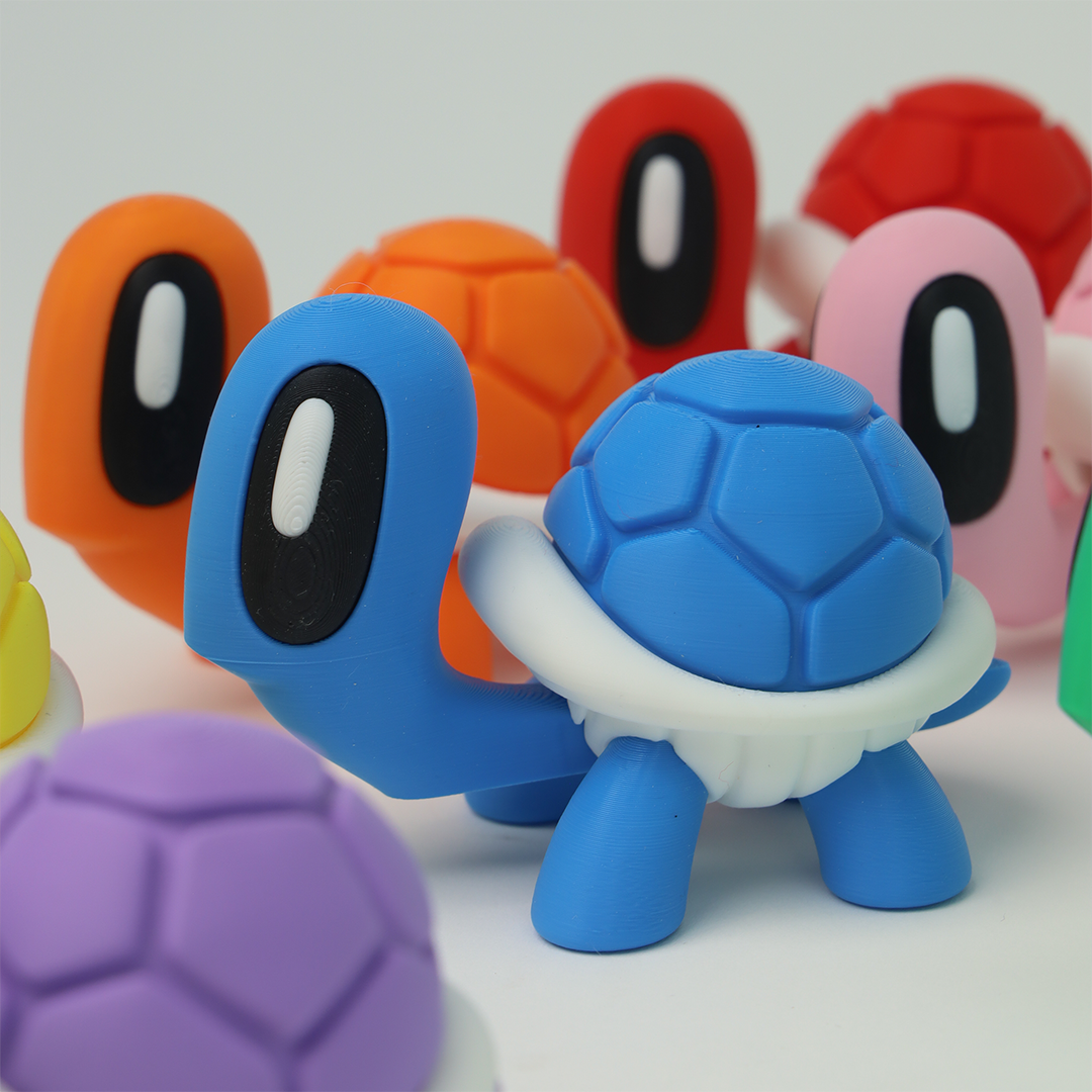 Turtle 3D Printed Fidget Toys - Baby