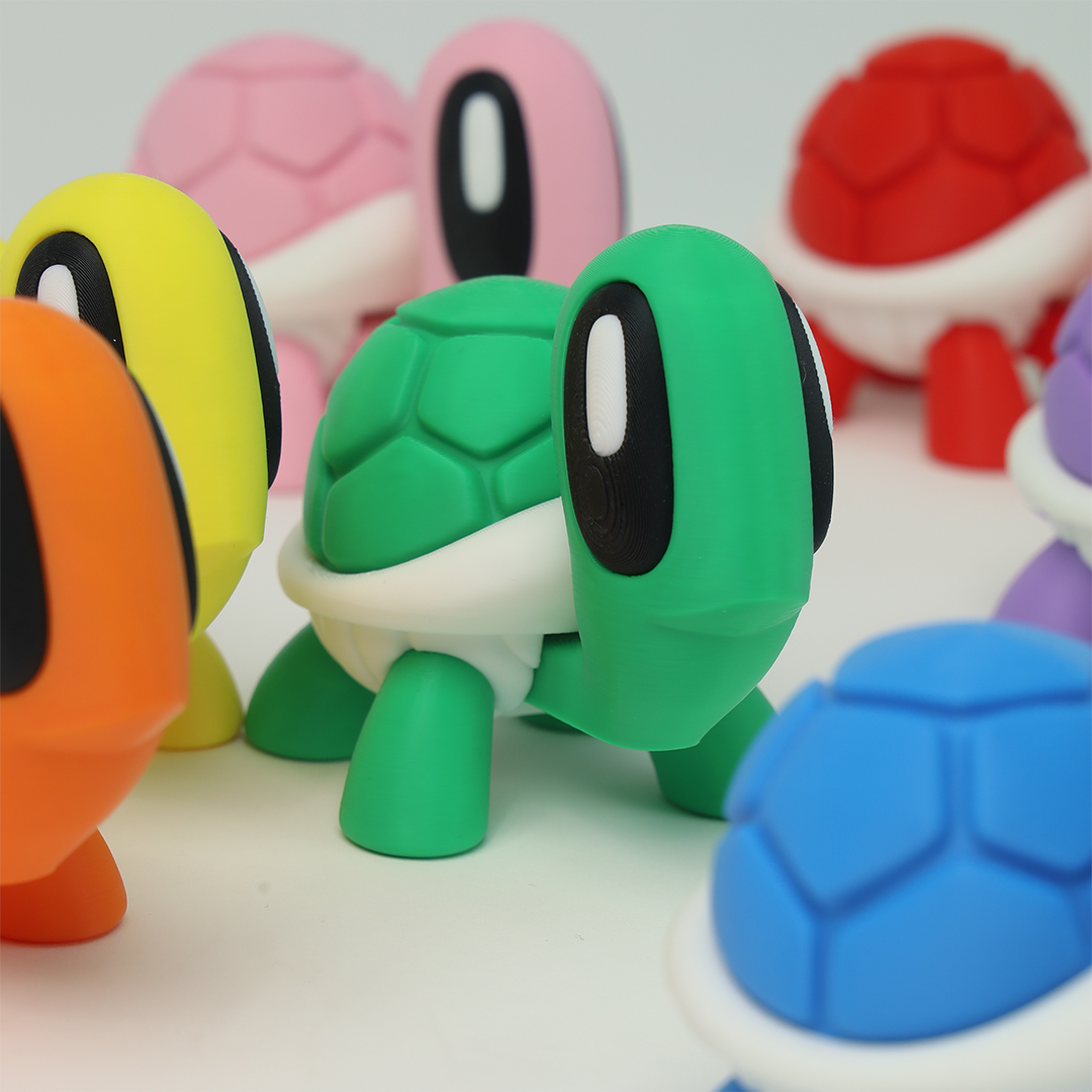 Turtle 3D Printed Fidget Toys - Baby