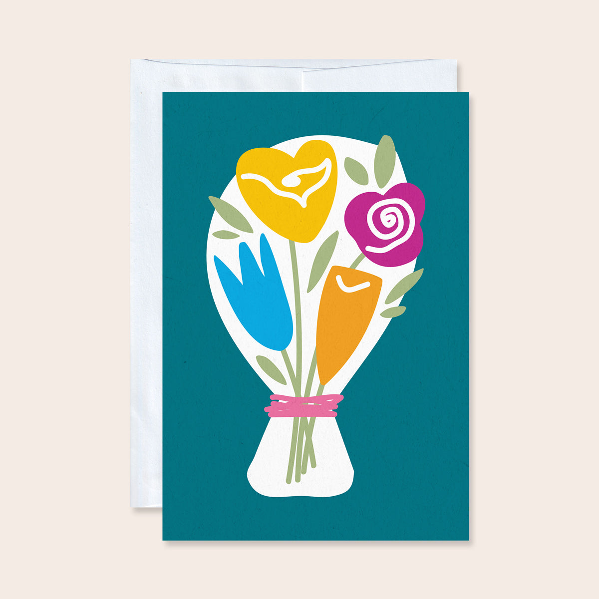 Bouquet Greeting Card