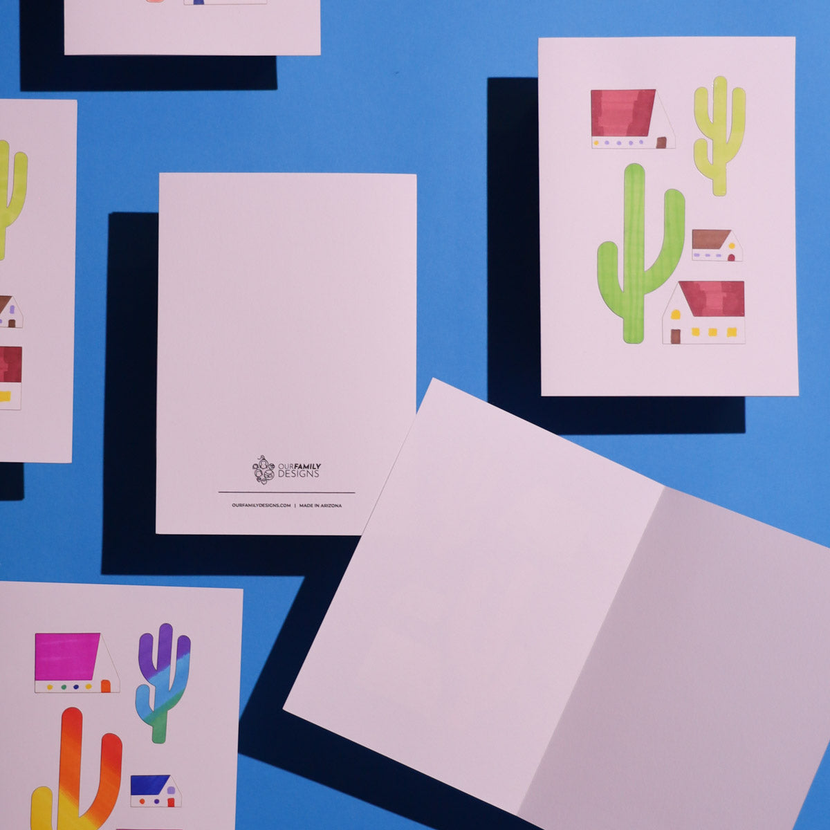 Desert Homes Greeting Card
