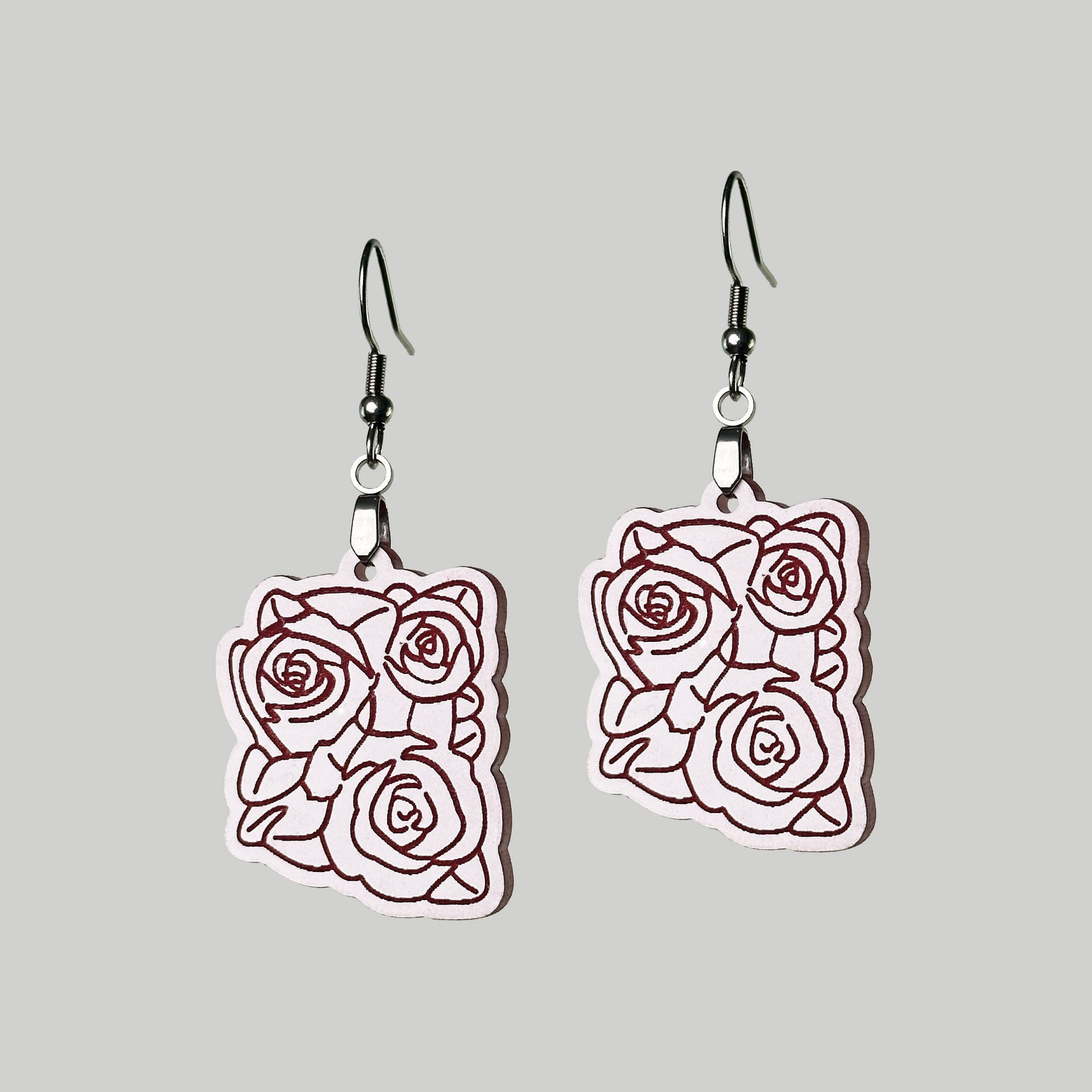 Rose Earrings: Timeless floral elegance captured in these exquisite rose-inspired accessories.