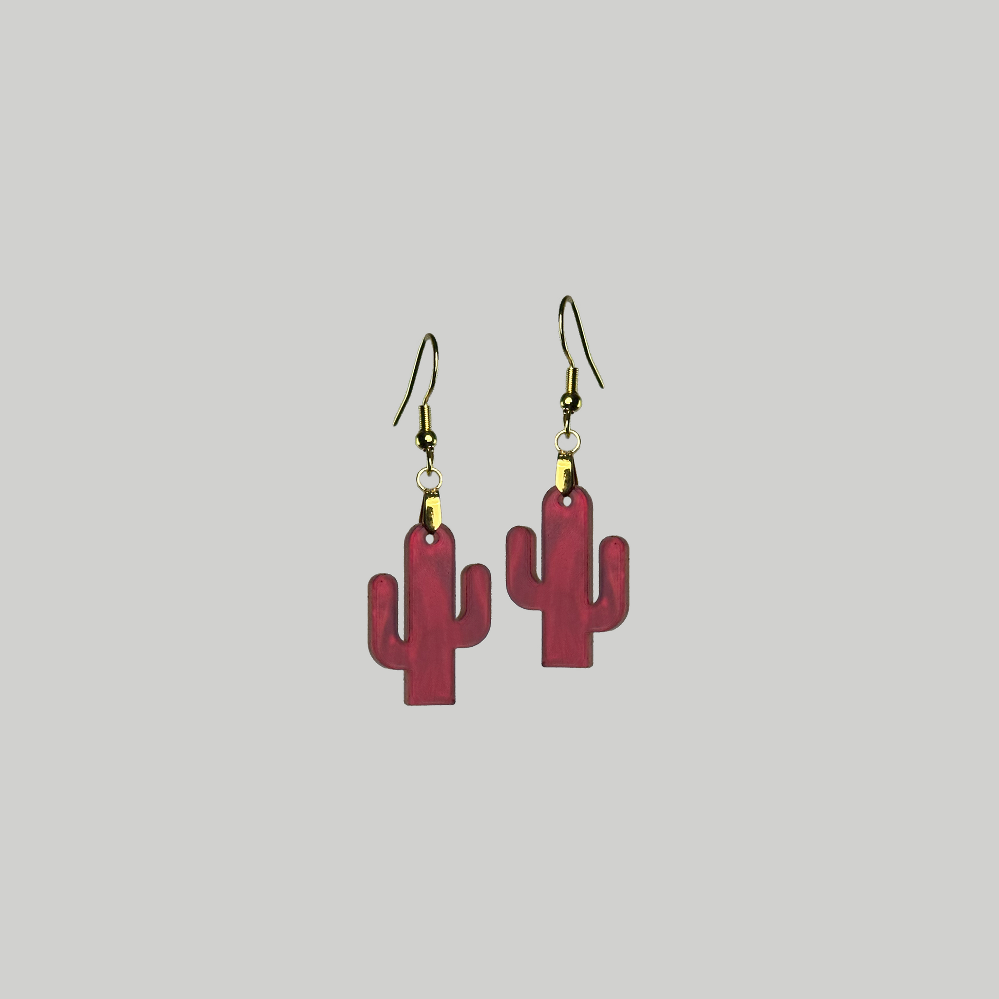 Desert Chic Cactus Earrings: Stylish and trendy, these earrings showcase cute cactus designs for a touch of southwestern charm.
