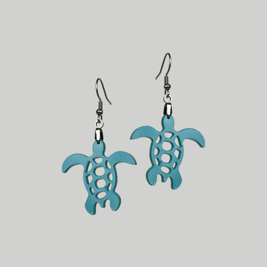 Baby Sea Turtles Earrings: Charming accessories capturing the adorable essence of baby sea turtle design.