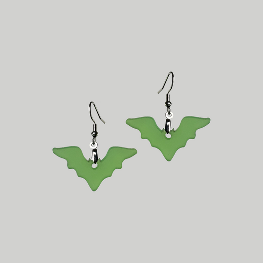 Bat Earrings: Stylish and mystical bat-shaped accessories for a touch of nighttime allure.