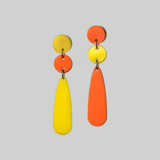 Clown Drop Earrings: These earrings showcase playful clown-inspired designs for a fun accessory.