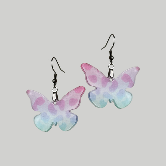 Butterfly Earrings: Delicate and graceful, these earrings showcase beautiful butterfly motifs for a touch of natural elegance.