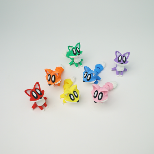 Fox 3D Printed Fidget Toys - Baby