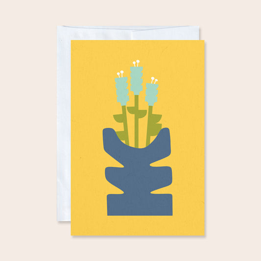 Golden Garden Greeting Card