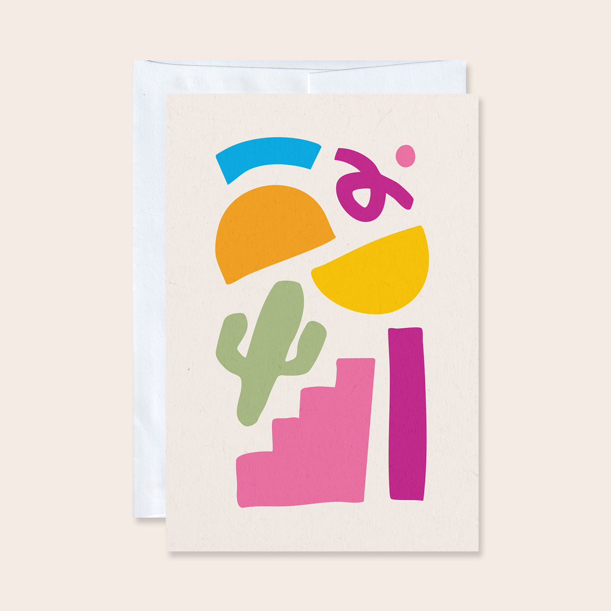 Desert Form Greeting Card