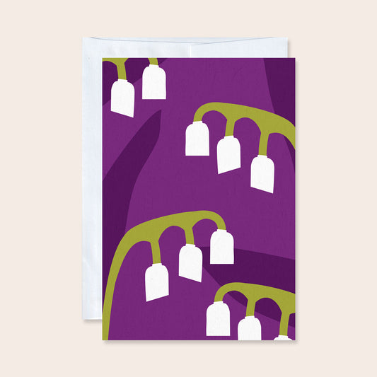 Hanging Lilies Greeting Card