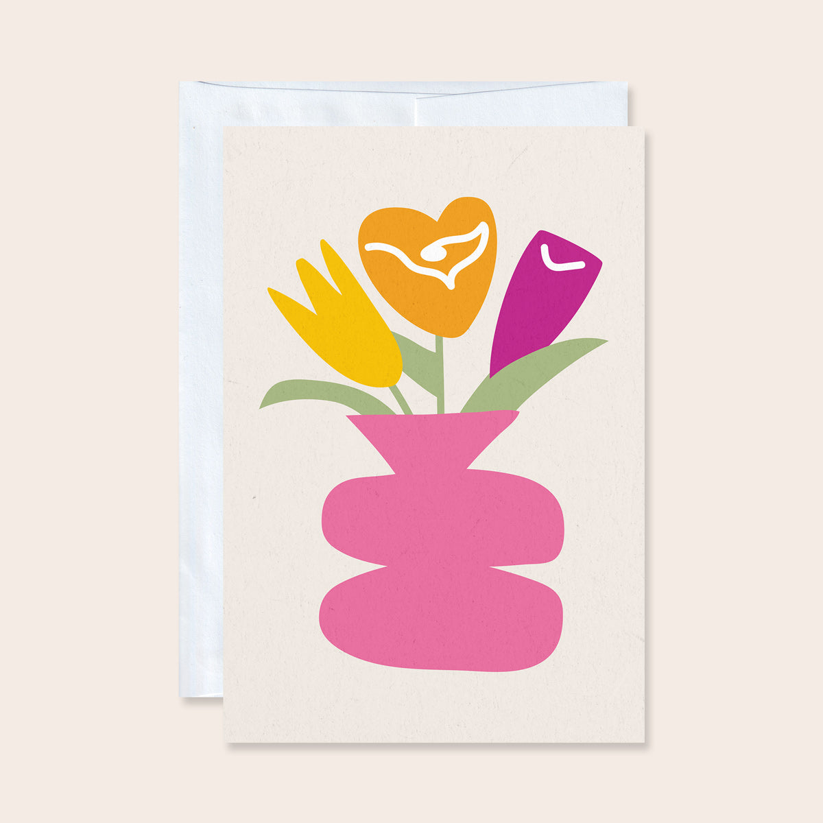 Playful Arrangement Greeting Card