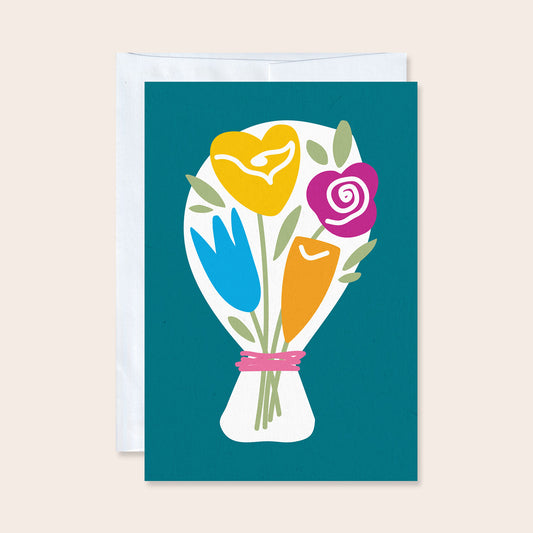 Bouquet Greeting Card