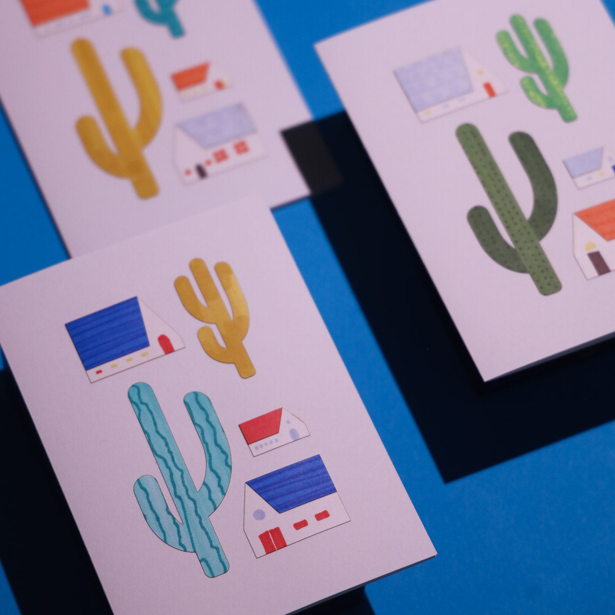 Desert Homes Greeting Card