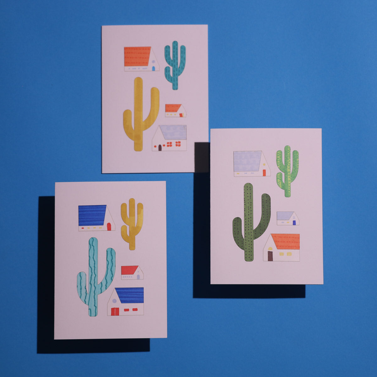 Desert Homes Greeting Card