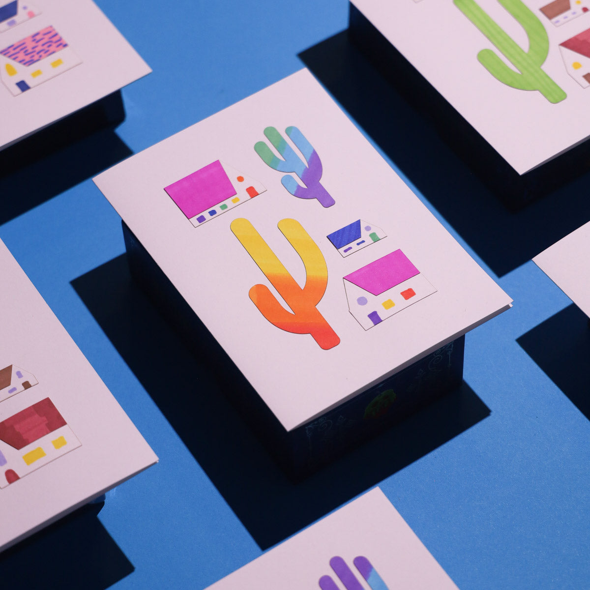 Desert Homes Greeting Card