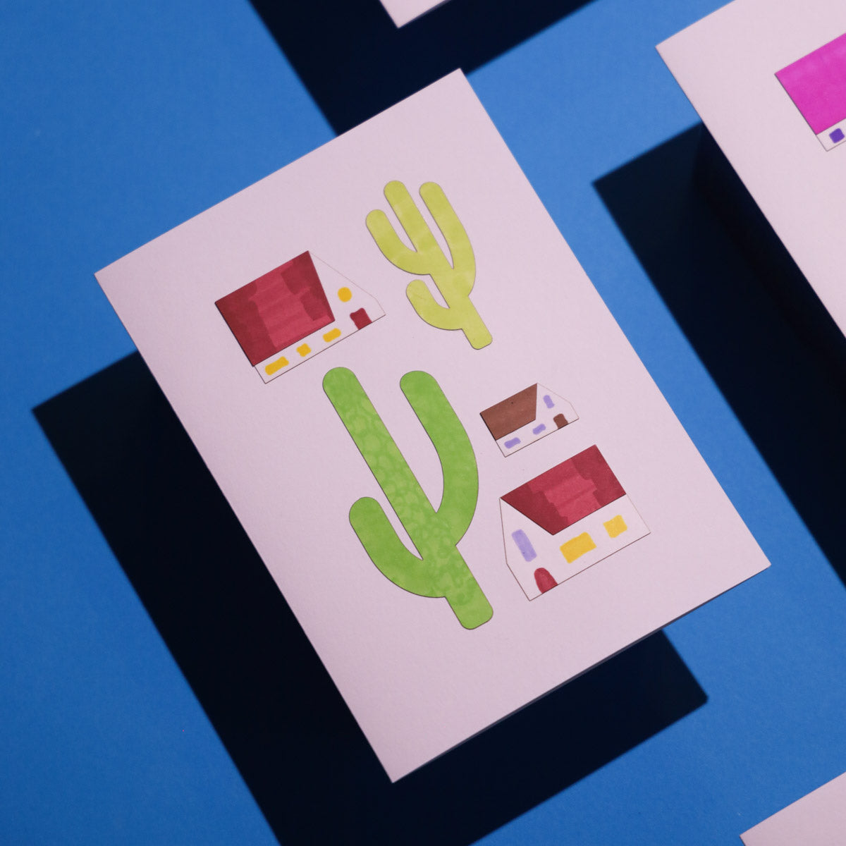 Desert Homes Greeting Card