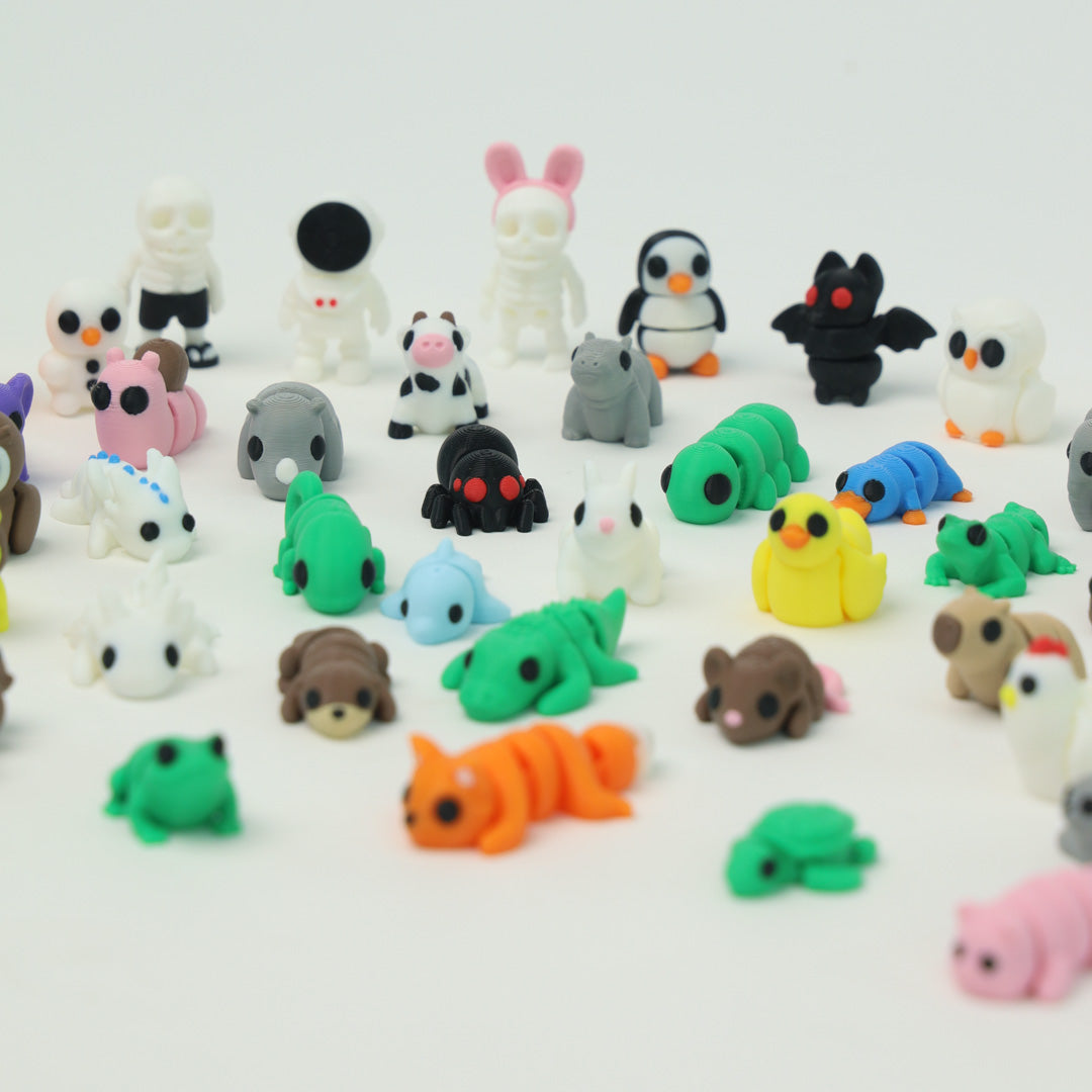 Animal  3D Printed Fidget Toys - Mini