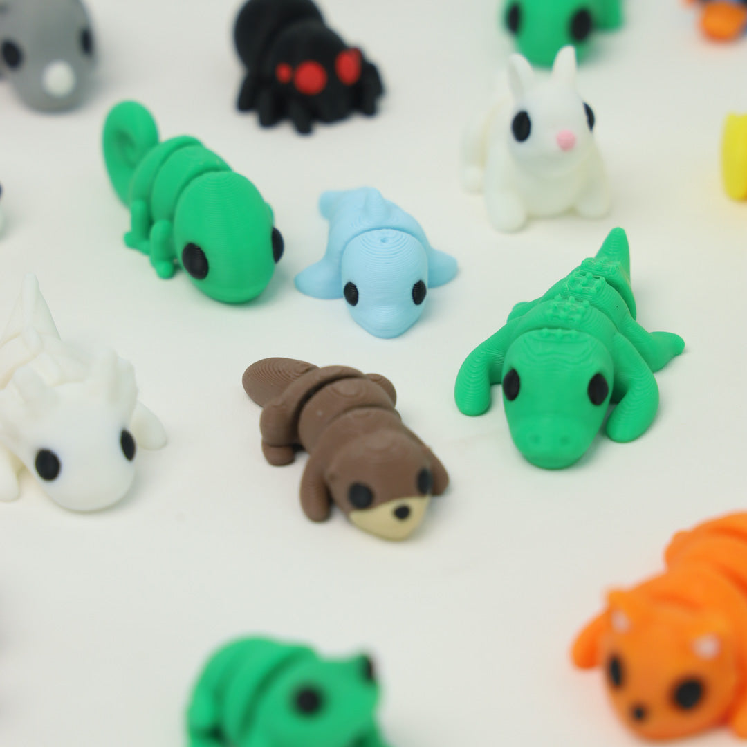 Animal  3D Printed Fidget Toys - Mini