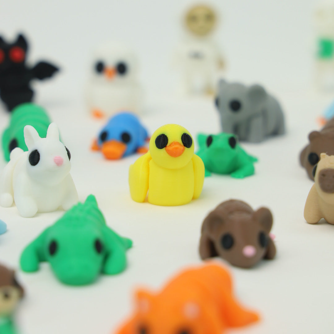 Animal  3D Printed Fidget Toys - Mini