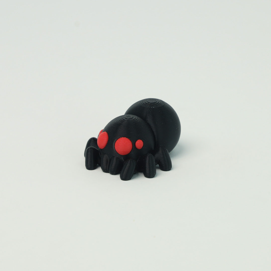 spider with red eyes 3d printed