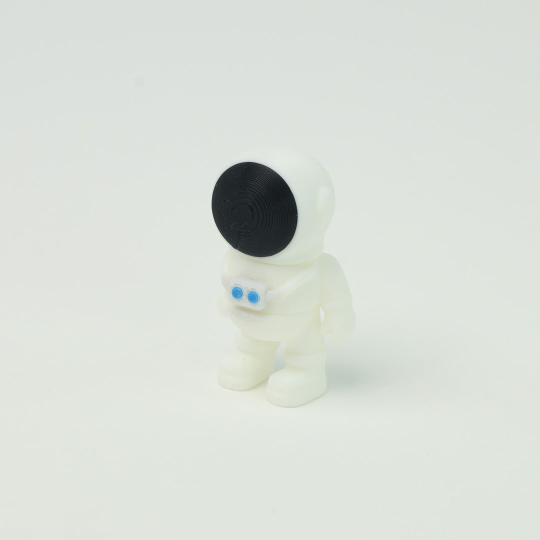 Astronaut 3d printed white