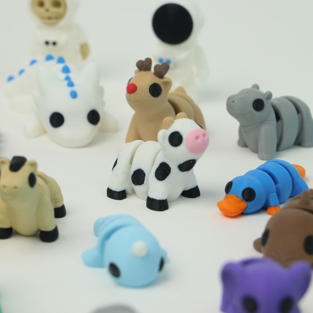 Cow with spots 3D animal