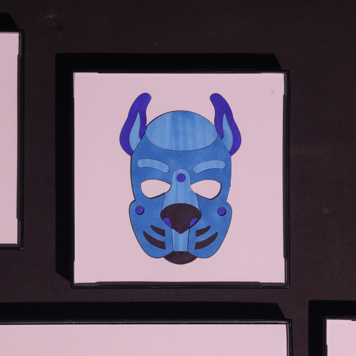 Pup Masks – Original Alcohol Marker Illustrations