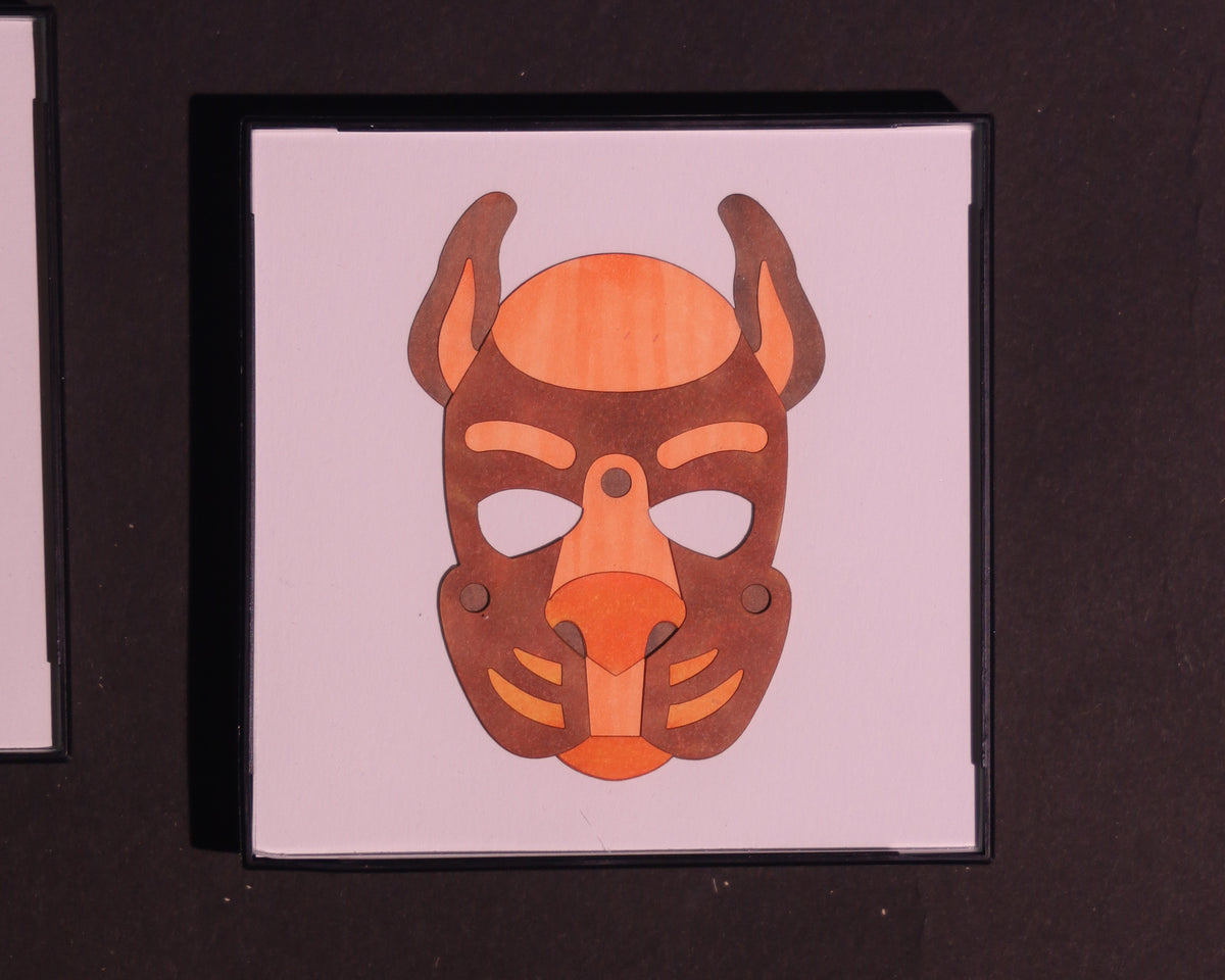 Pup Masks – Original Alcohol Marker Illustrations