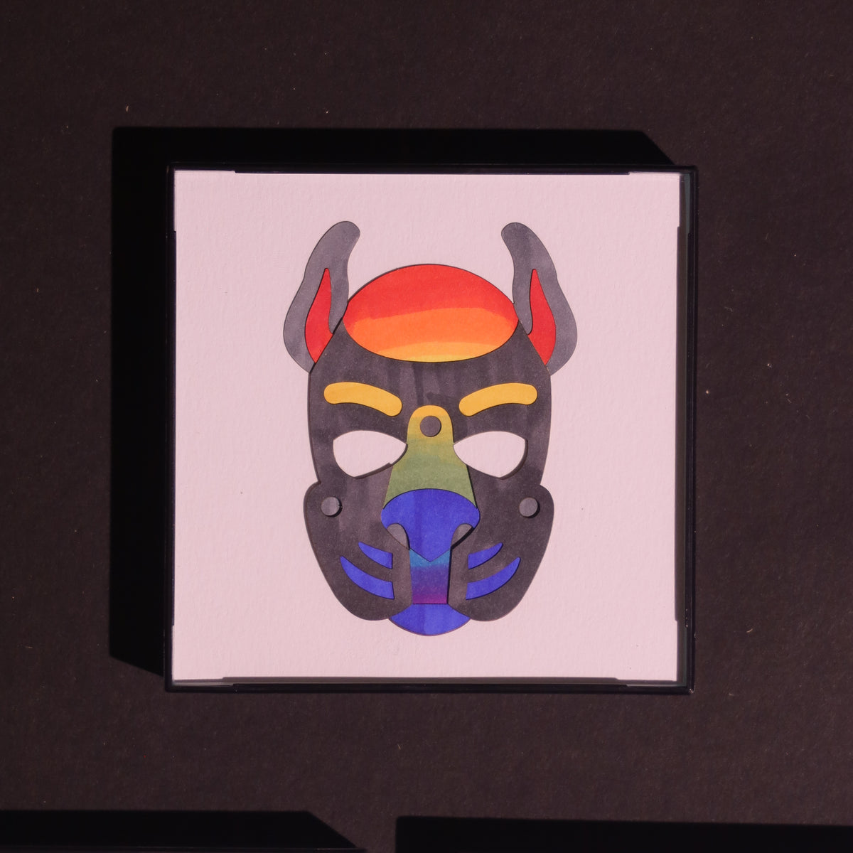 Pup Masks – Original Alcohol Marker Illustrations