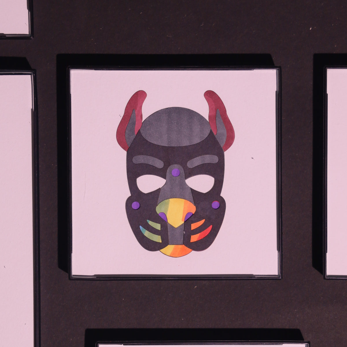 Pup Masks – Original Alcohol Marker Illustrations