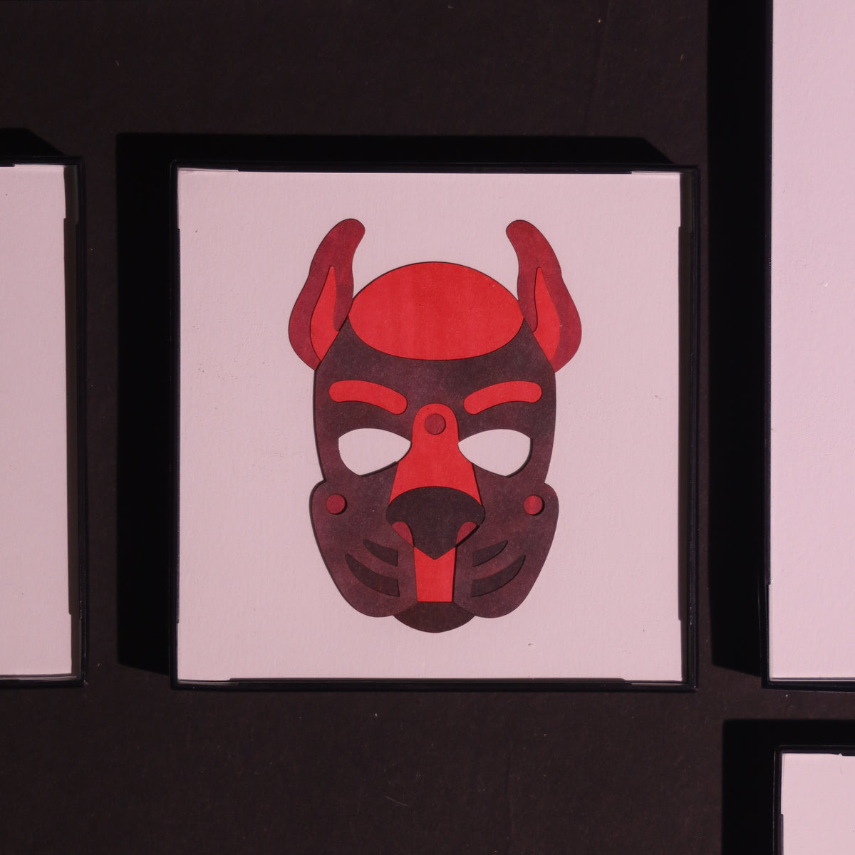 Pup Masks – Original Alcohol Marker Illustrations