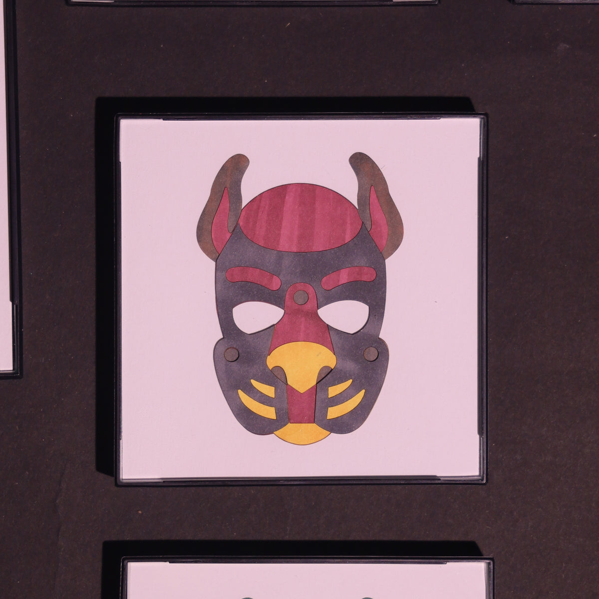 Pup Masks – Original Alcohol Marker Illustrations