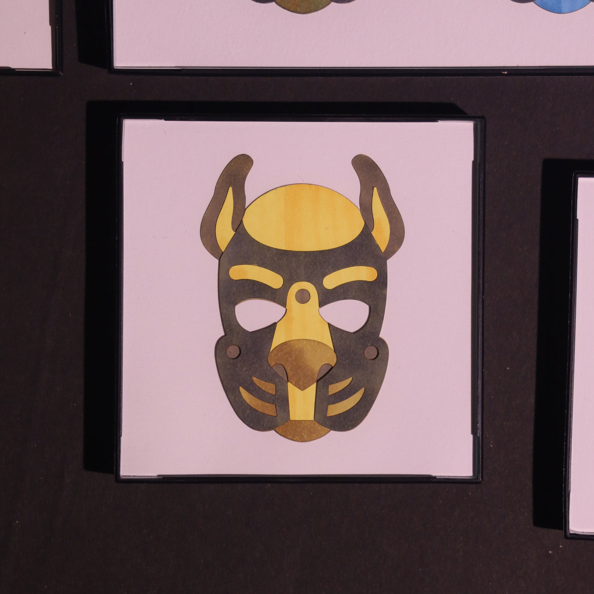 Pup Masks – Original Alcohol Marker Illustrations